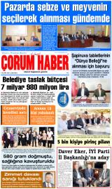ÇORUM HABER