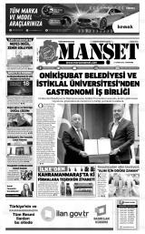 KAHRAMANMARAŞ MANŞET