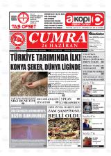 ÇUMRA 26 HAZİRAN