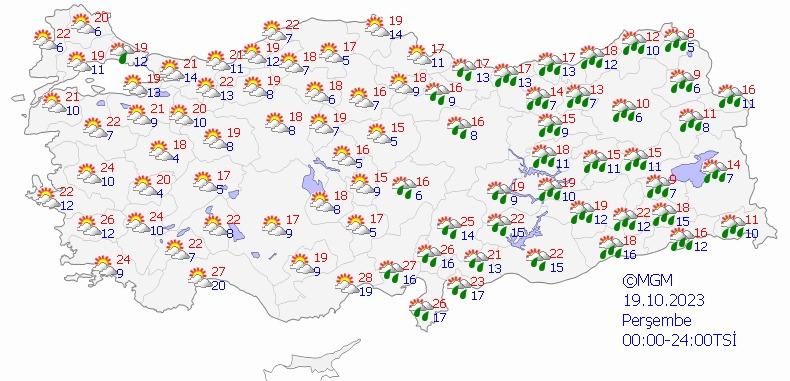 Meteoroloji'den son dakika olarak duyurdu: 'Sarı' ve 'turuncu' kodlu uyarı yapıldı!