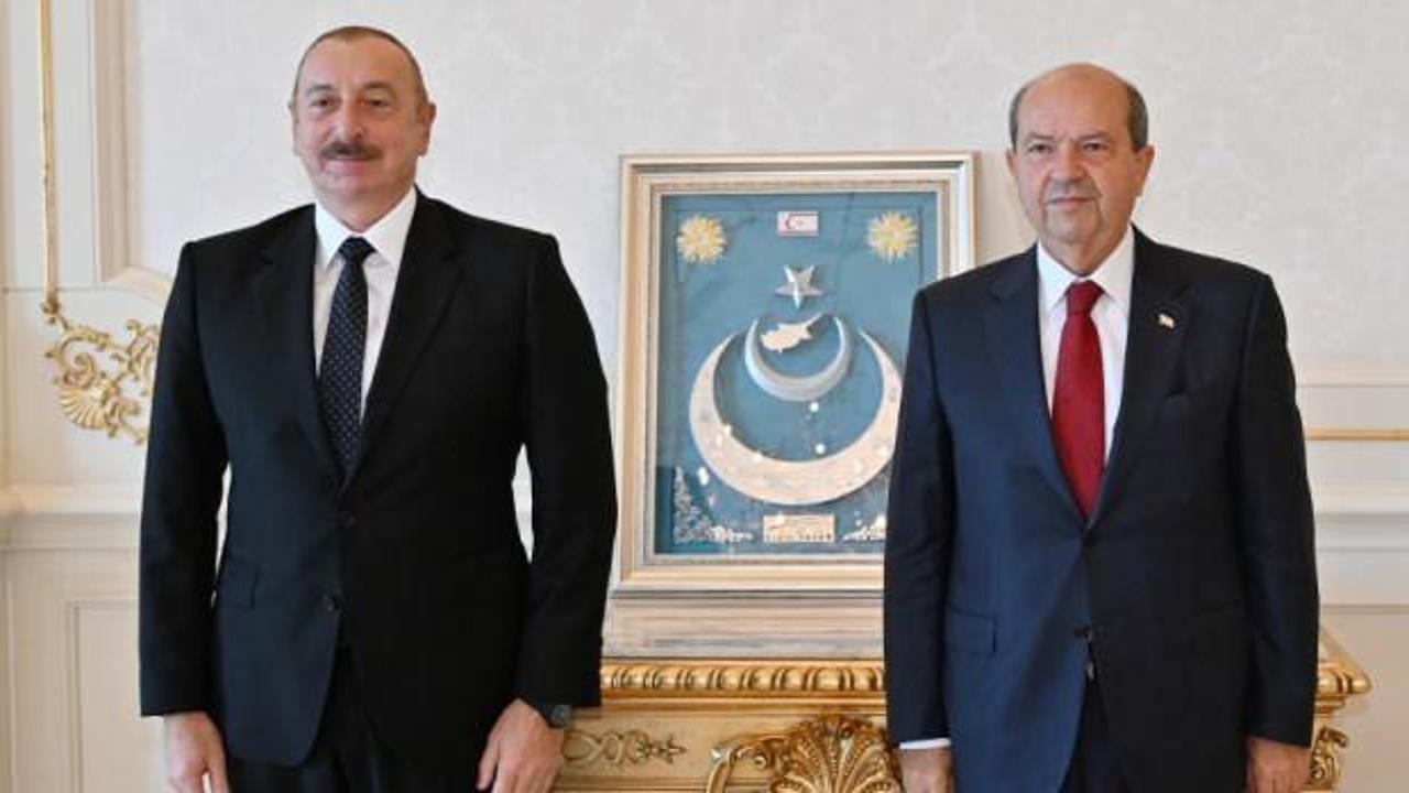 Aliyev’le Ersin Tatar, Bakü’de görüştü