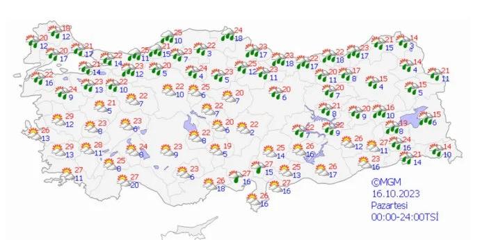 Meteoroloji uyardı! İstanbul ve çevresinde yağış bekleniyor