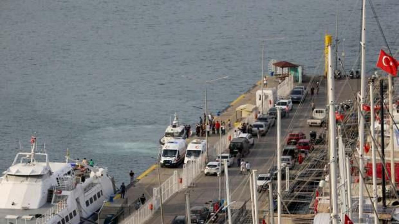 Fethiye’de kuru yük gemisinde patlama: 4 kişi yaralandı