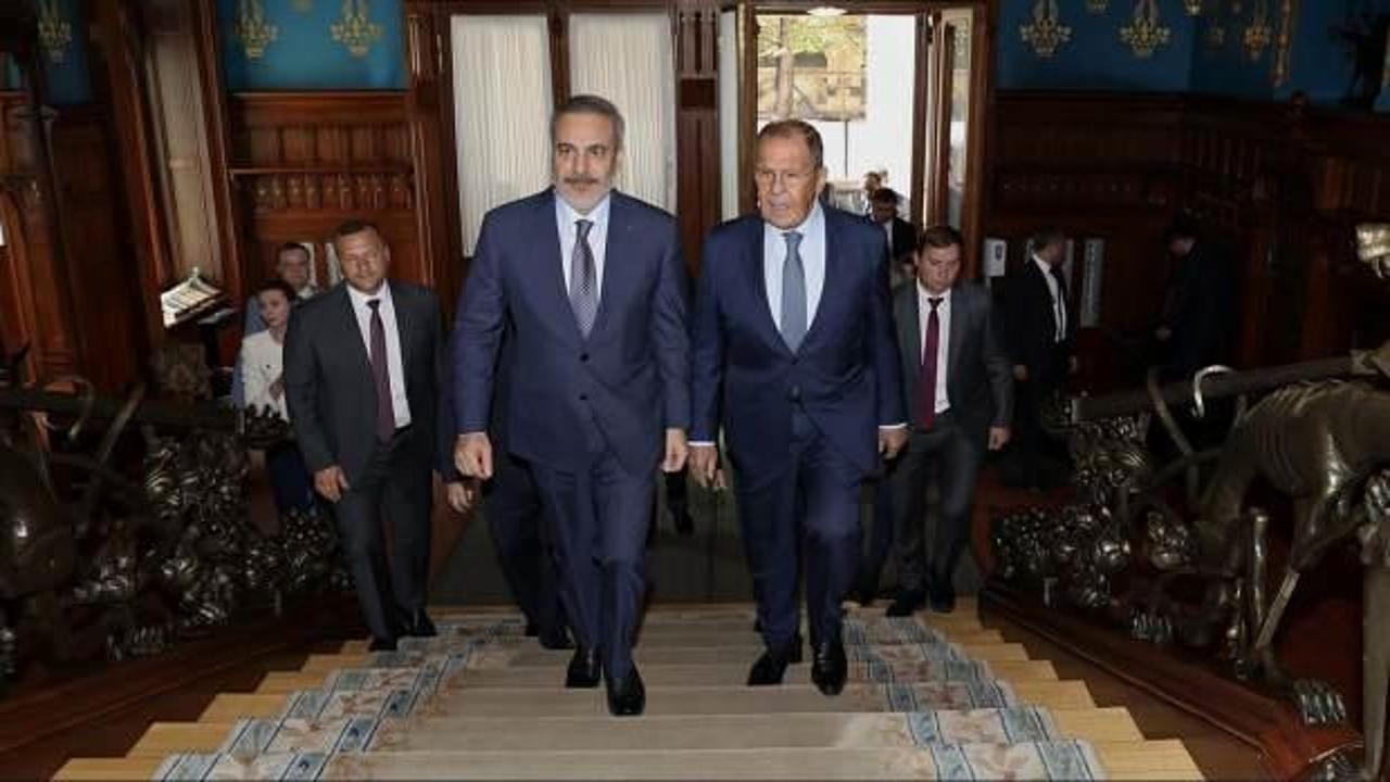 Fidan ile Lavrov, Gazze’yi görüştü