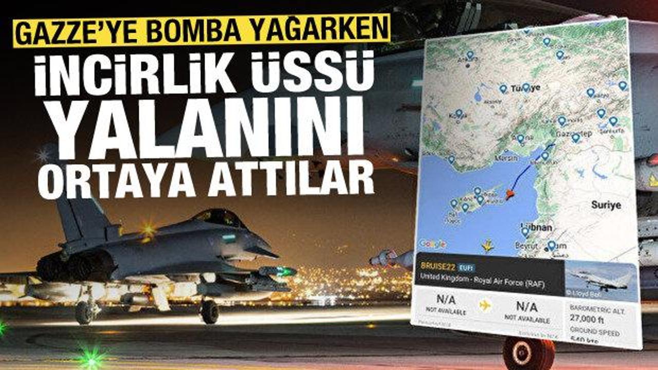 Gazze bombalanırken ortaya atılan “İncirlik Üssü” iddiası yalan çıktı