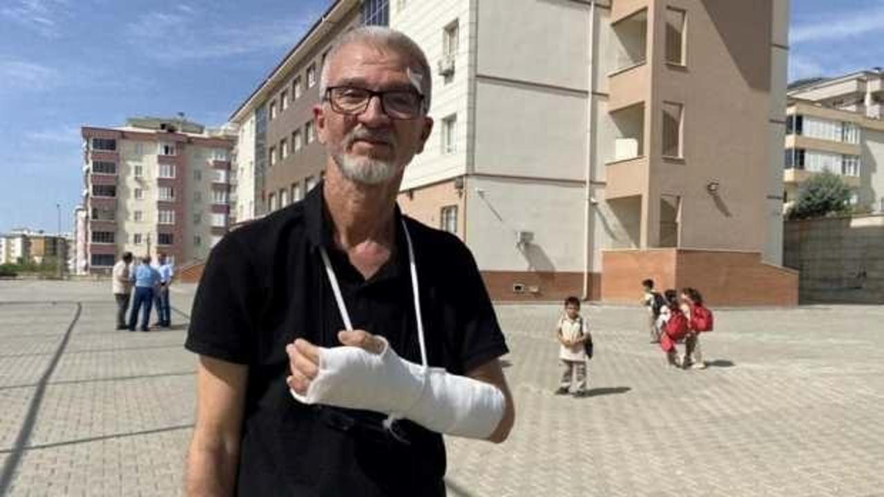 Öğretmene sokak ortasında saldırı