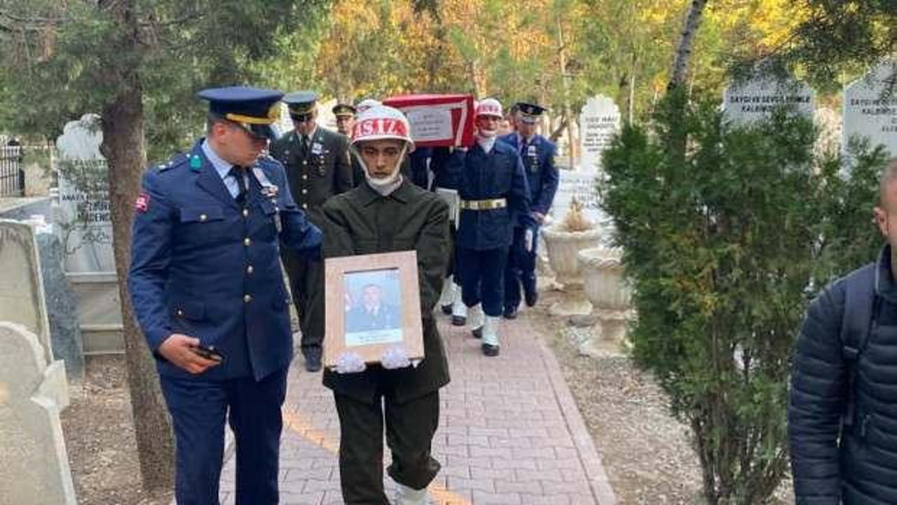 Şehit Astsubay Konya’da toprağa verildi