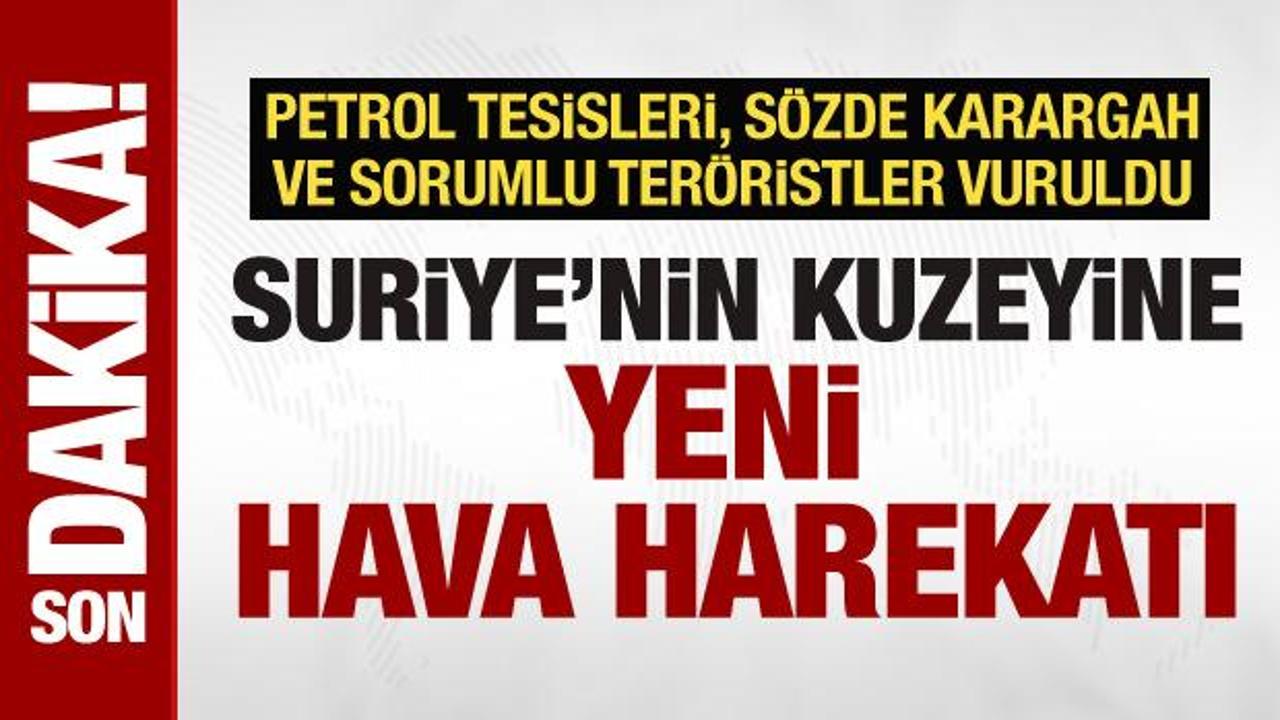 Suriye’nin kuzeyine bir hava harekatı daha! MSB duyurdu