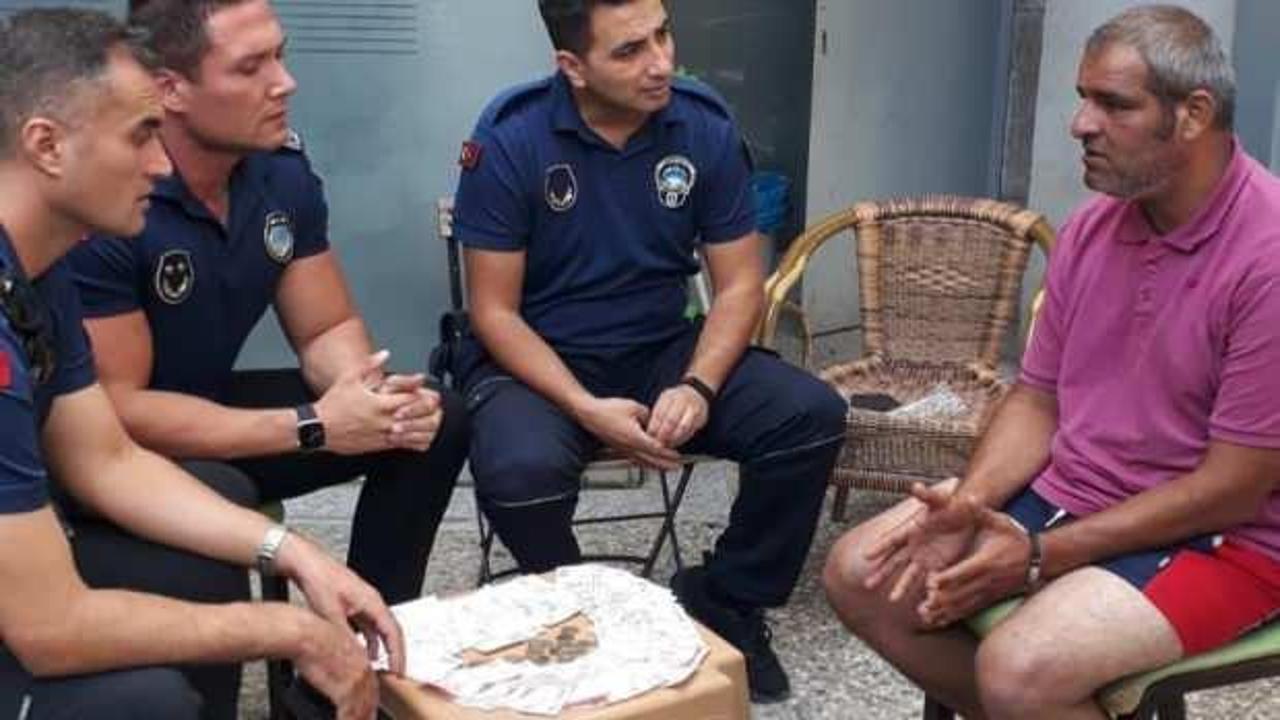 Zabıta bile şaşırdı! Dilenci 15 dakikada bin 200 lira topladı