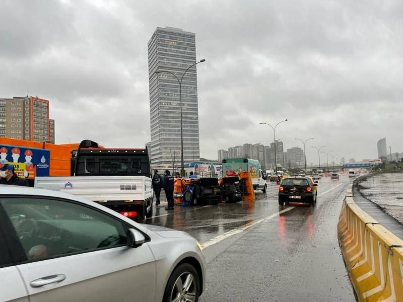 İBB çalışanı görevi başında 180 promil alkollü çıktı! Kaza yapıp vatandaşlara saldırdı!