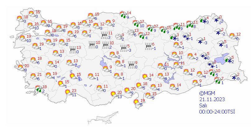 Meteoroloji uyardı: Sağanak ve kar kapıda!