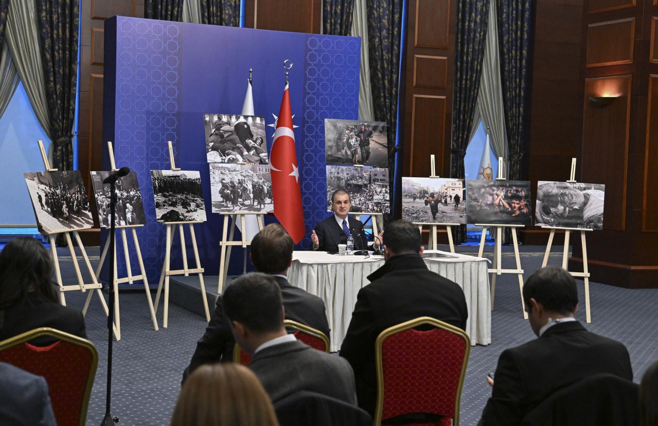 AK Parti Sözcüsü Çelik: Türkiye şantajlara boyun eğmez!