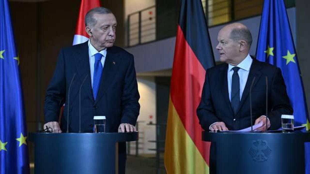 Erdoğan’ın Almanya’daki sözleri dünyada yankılandı! Scholz, Netanyahu’yla görüştü