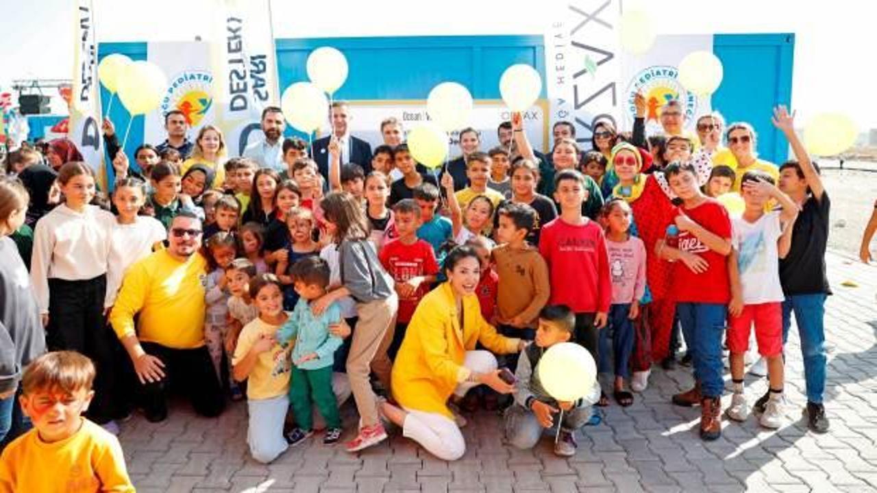 Depremzede çocuklara Sarı Destek