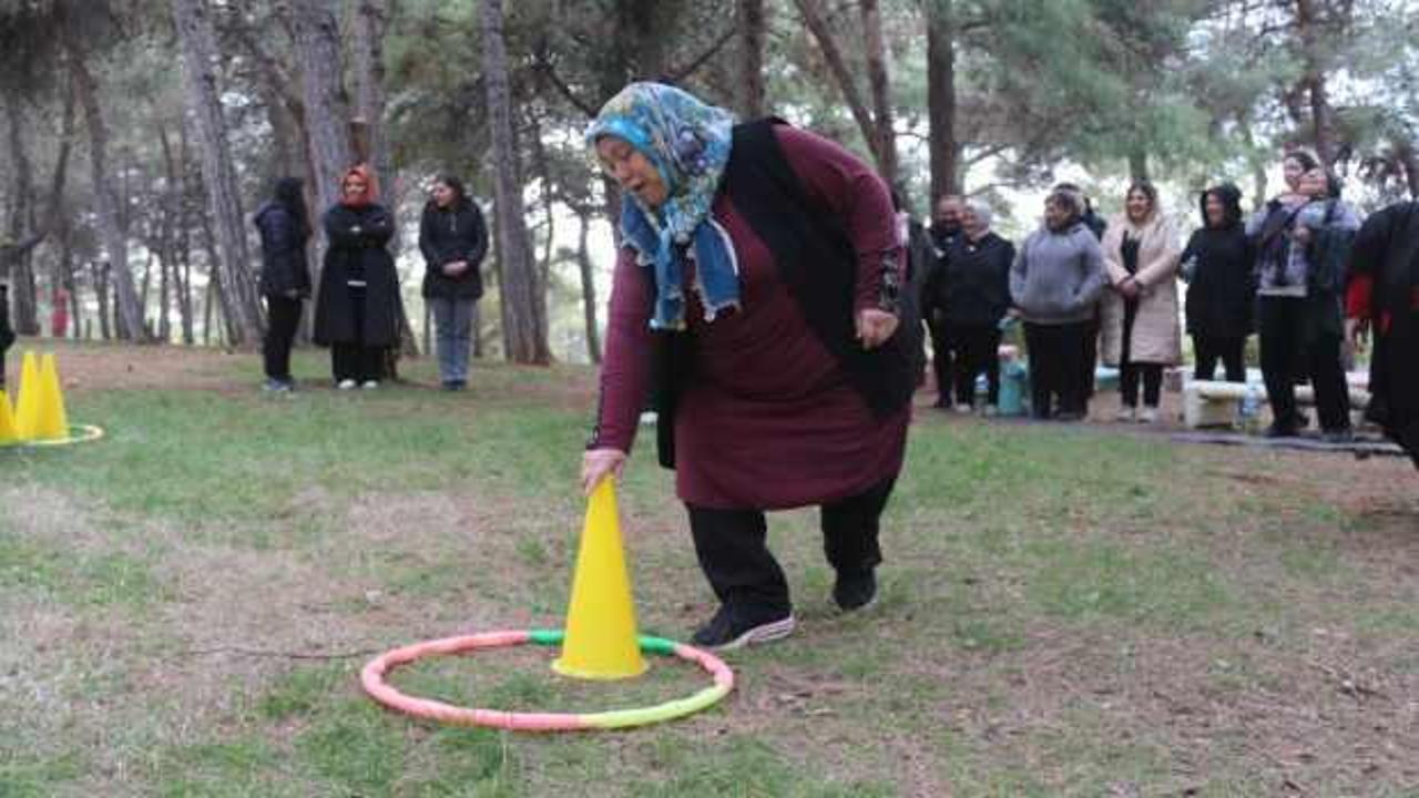 Gaziantep’te zayıflamak isteyen kişiler soluğu obezite kampında alıyor