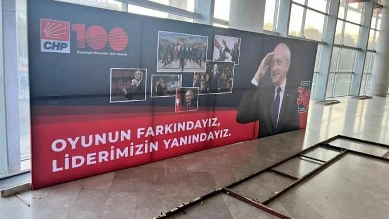 Kılıçdaroğlu’na destek veren pankart kaldırıldı