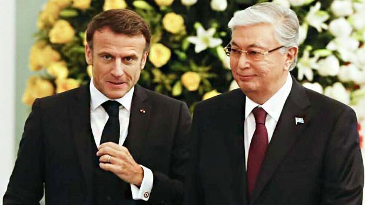 Macron, Orta Asya turuna çıktı: Hedefinde uranyum var