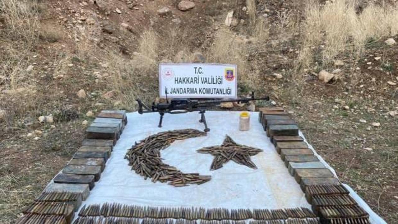 PKK’ya ait çok sayıda mühimmat ele geçirildi