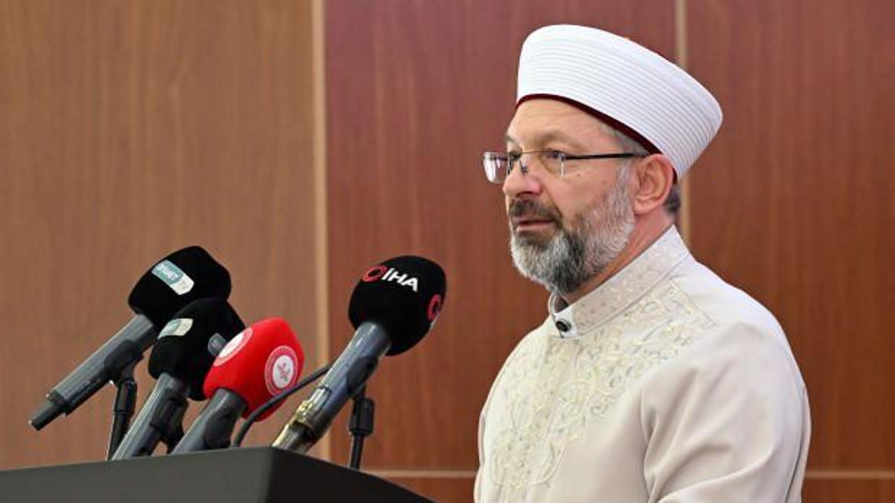 Diyanet İşleri Başkanı Erbaş’tan boykot açıklaması: Kararlı şekilde devam etmeliyiz