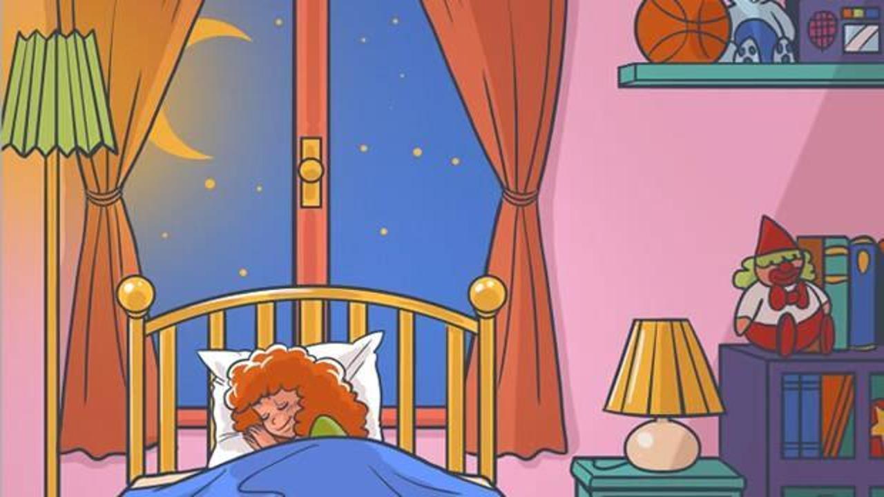 Zamana karşı zorlayıcı mücadele: Genç kızın odasında kaybolan diş fırçasını 5 saniye içerisinde bulabilir misiniz?