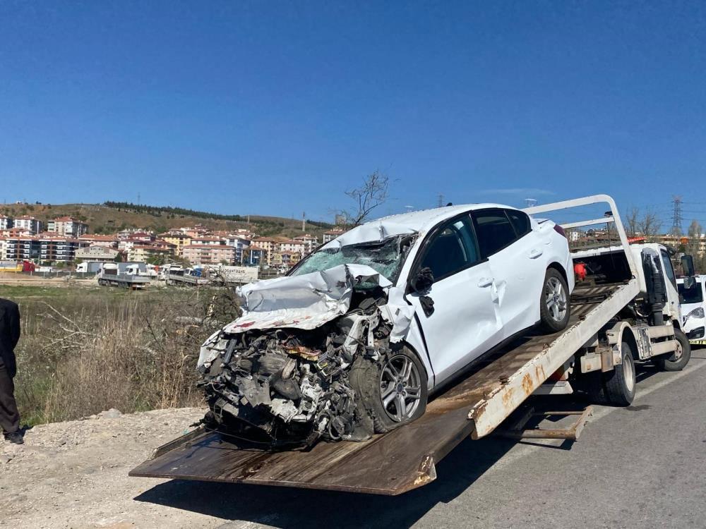 Ankara'da feci kaza hayattan kopardı