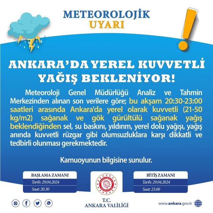 Meteoroloji'den 14 il için kuvvetli yağış uyarısı!