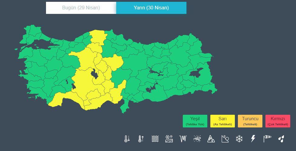 Meteoroloji'den 14 il için kuvvetli yağış uyarısı!