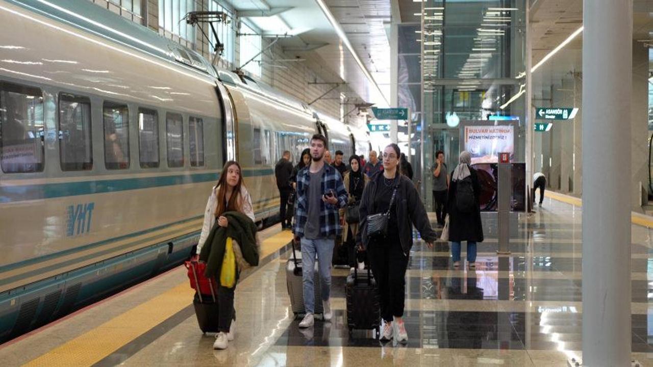 Ankara-Eskişehir YHT ile seyahat edenlerin sayısı 20 milyonu aştı