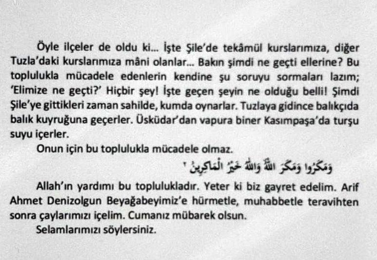 'Süleymancılar' ikna odalarında CHP'ye oy istemiş! Ali Kuriş'ten yeni hezeyan