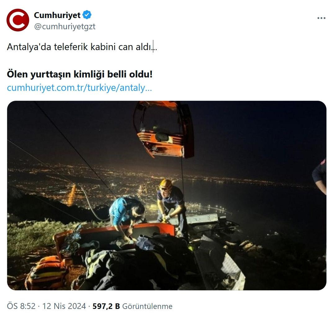 İnsan hayatı değil siyaset rantı! Önce Beşiktaş şimdi Antalya... CHP'yi aklama yarışı