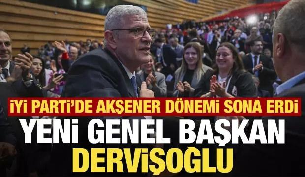 Cumhurbaşkanı Erdoğan'dan İYİ Parti Genel Başkanı Dervişoğlu'na tebrik