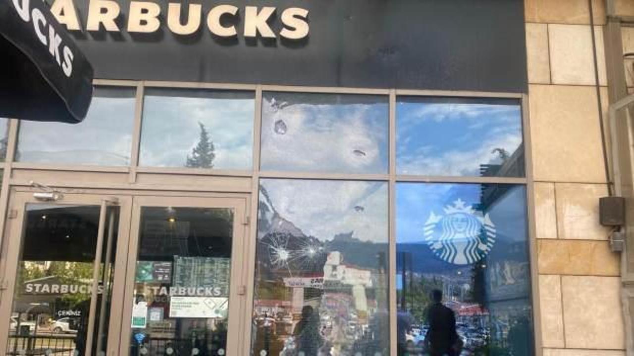 Kahramanmaraş’ta Starbucks’a taşlı silahlı saldırı: 1 yaralı