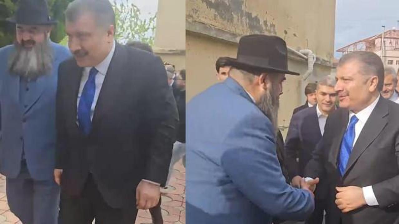 Bakan Koca Samandağ’ında kanaat önderi Hüsamettin Sivri ve ailesini ziyaret etti