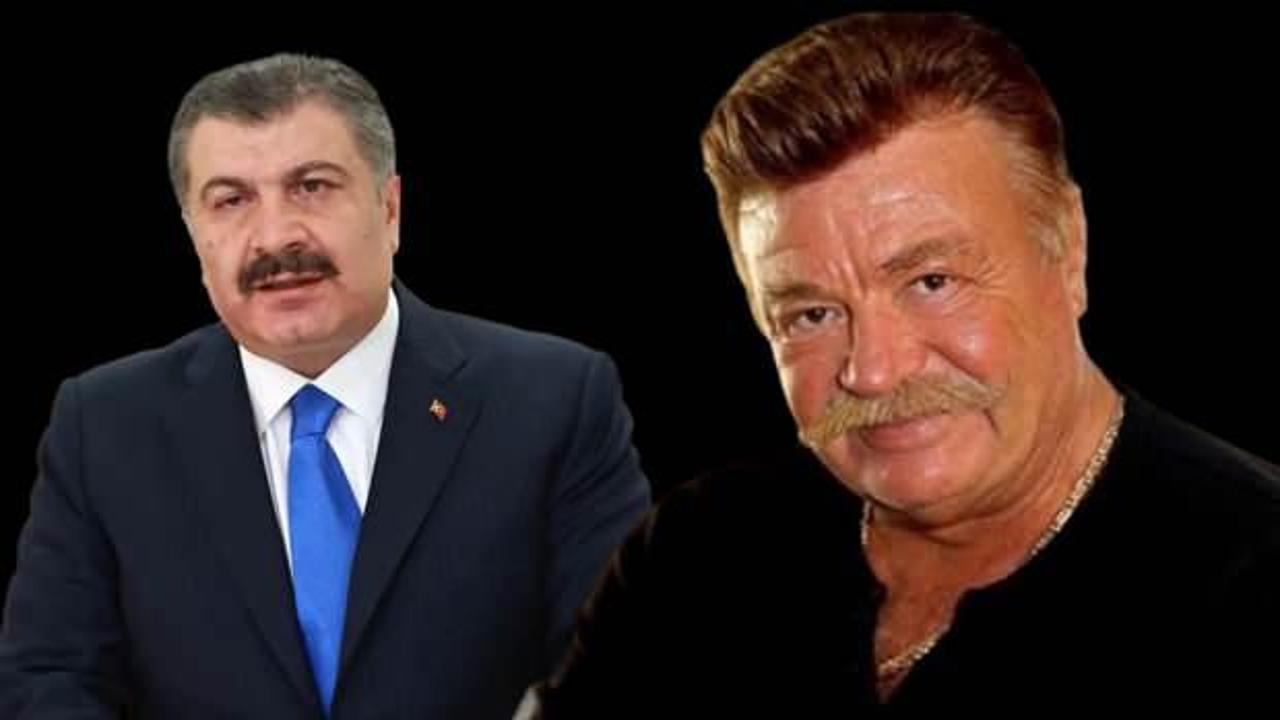 Bakan Koca’dan ünlü oyuncunun sağlık durumuyla ilgili açıklama!