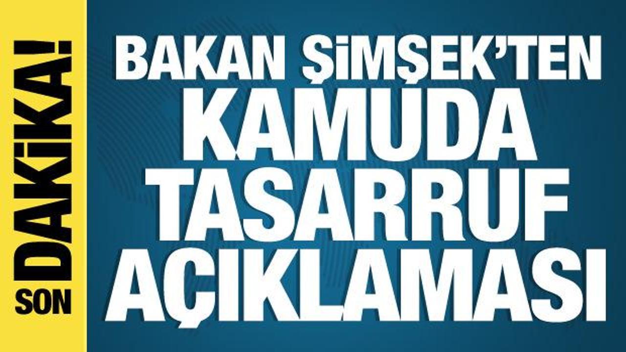 Bakan Şimşek’ten önemli açıklamalar