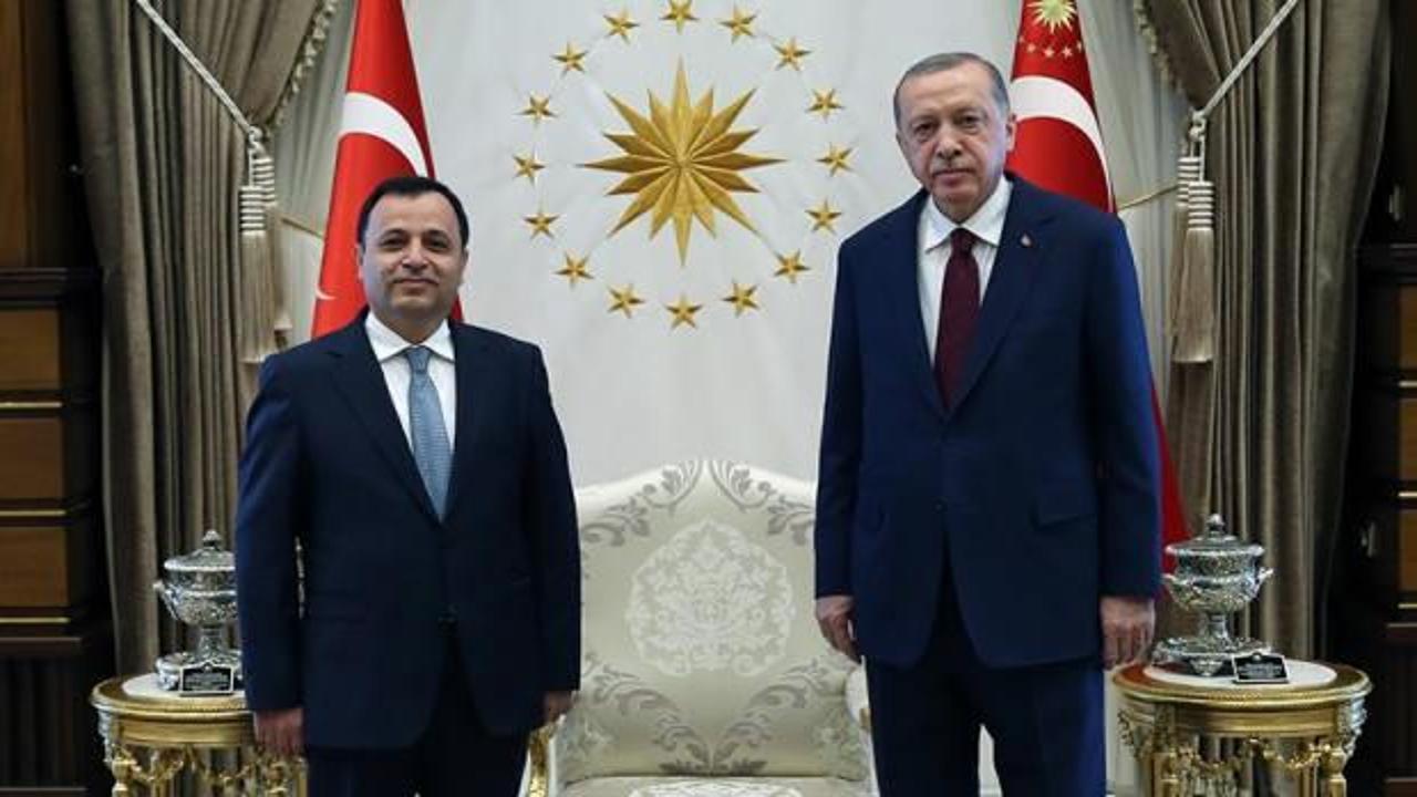 Başkan Erdoğan, AYM Başkanı Zühtü Arslan’ı kabul etti