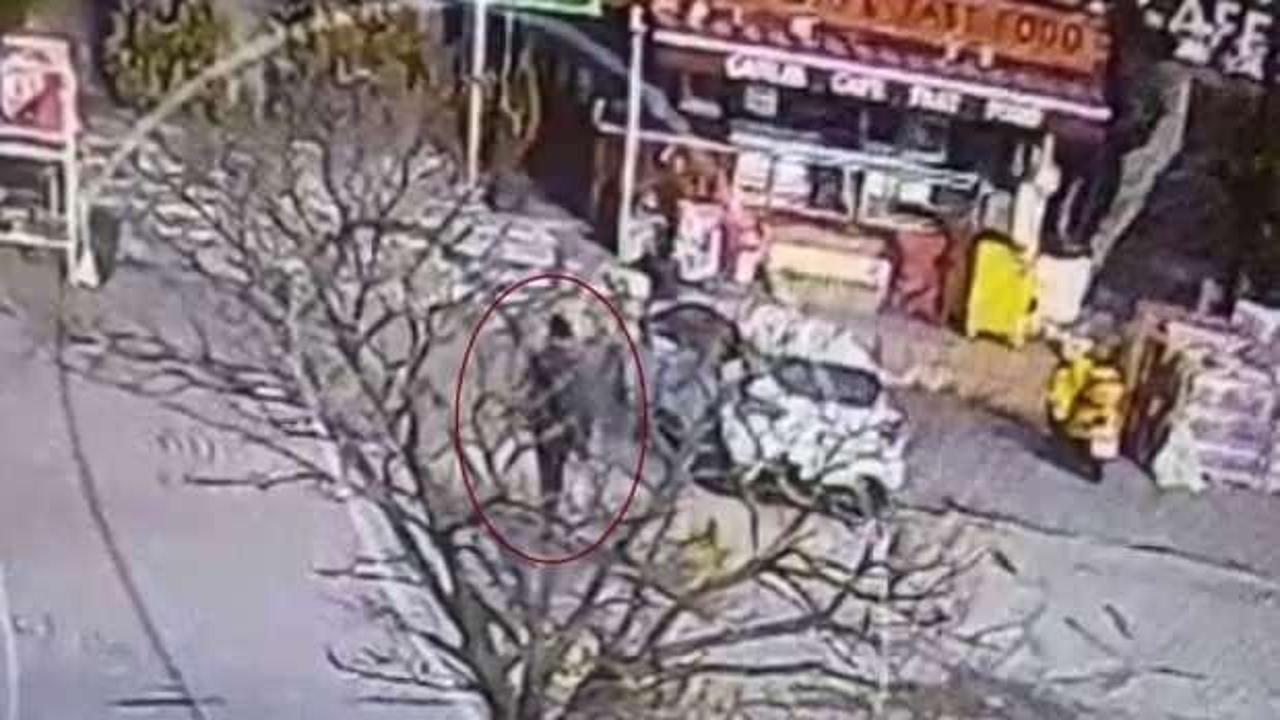 Beylikdüzü’nde başıboş pitbull dehşeti kamerada! Vatandaşa böyle saldırmış