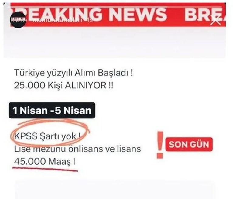 Memur olmak isteyenler için büyük tehlike! 10 yıla kadar cezası var