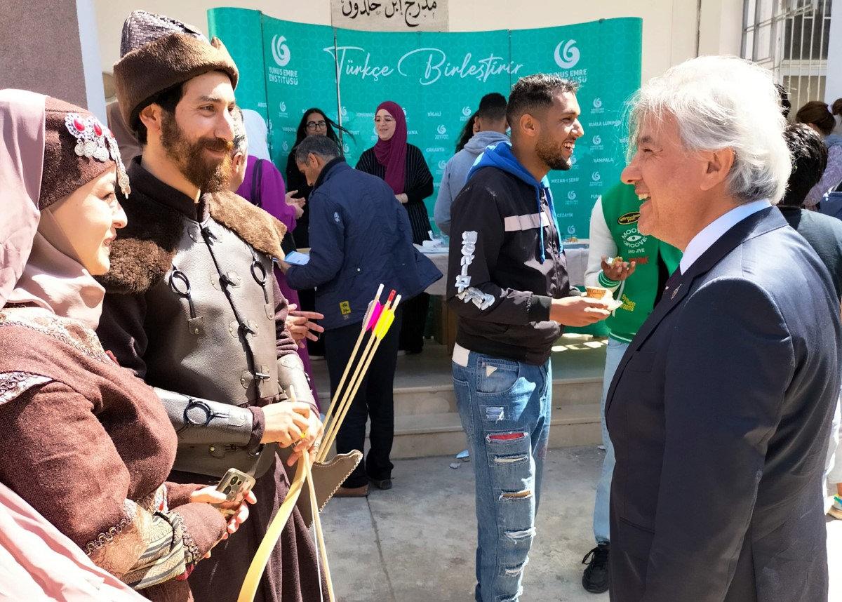 Yunus Yunus Emre Enstitüsü, Mennuba Üniversitesi'nde Türkiye’yi tanıttı