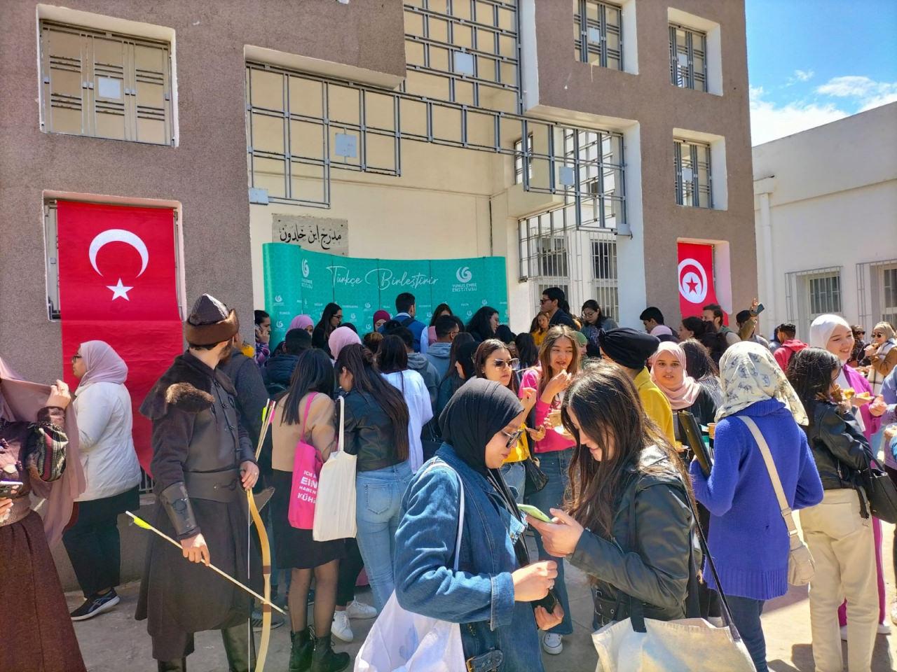 Yunus Yunus Emre Enstitüsü, Mennuba Üniversitesi'nde Türkiye’yi tanıttı