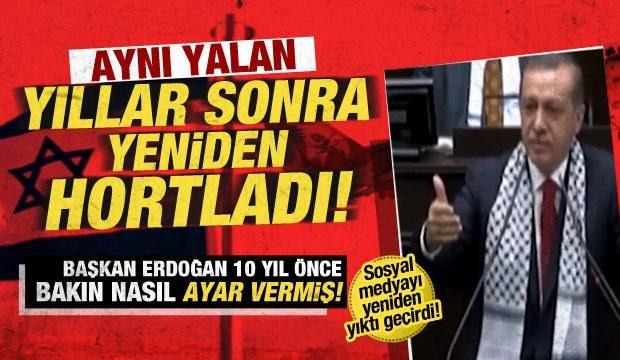 'Filistin’den herkes bıkar, Erdoğan bıkmaz'