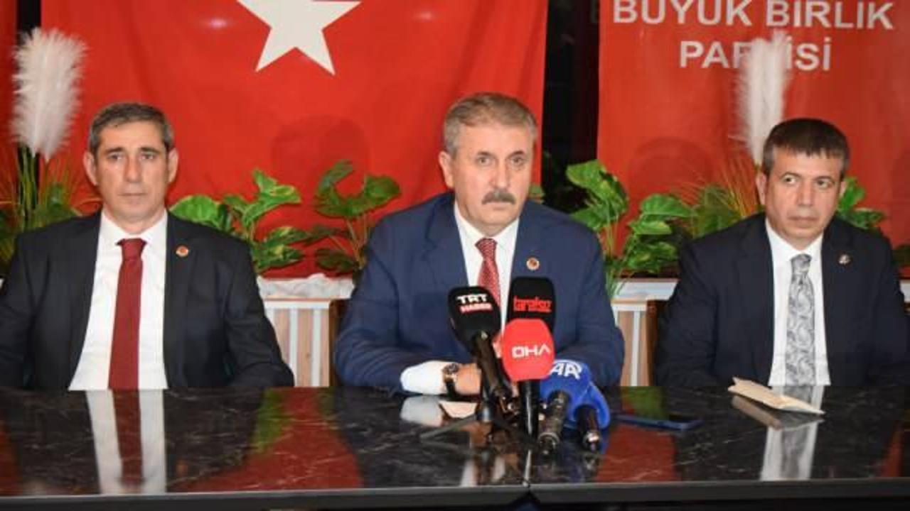 Mustafa Destici’den DEM’li belediyelere: Terörden arınmazlarsa devlet gereğini yapar