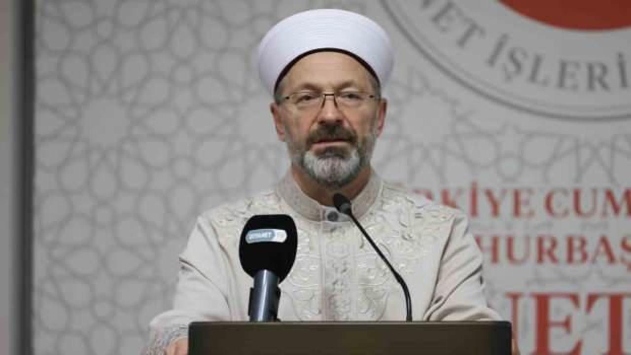 Diyanet İşleri Başkanı Erbaş’tan Kadir Gecesi mesajı