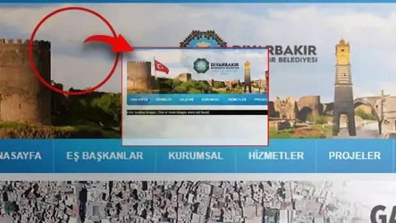 Diyarbakır Belediyesi’nde bir skandal daha: Web sitesinden Türk bayrağı kaldırıldı