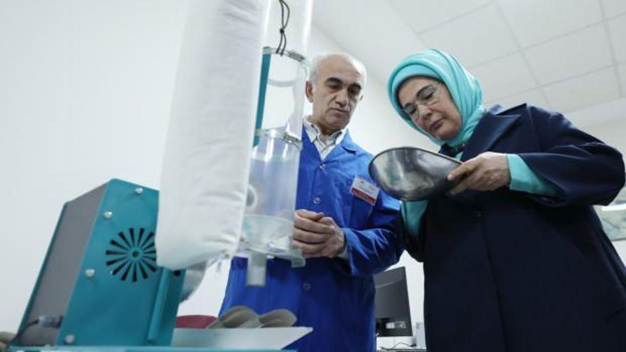 Emine Erdoğan’dan, Türkiye Tohum Gen Bankası’na ziyaret
