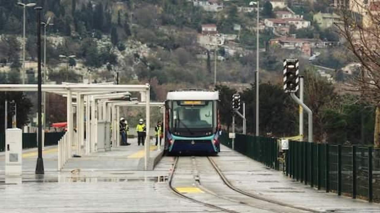 Eminönü-Alibeyköy tramvay hattında teknik arıza