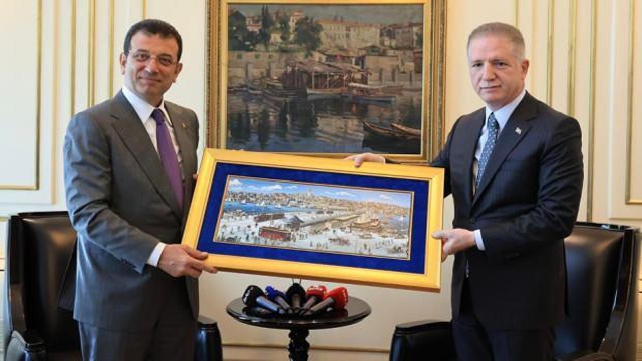 İstanbul Valisi Gül’den, İBB Başkanı İmamoğlu’na ziyaret