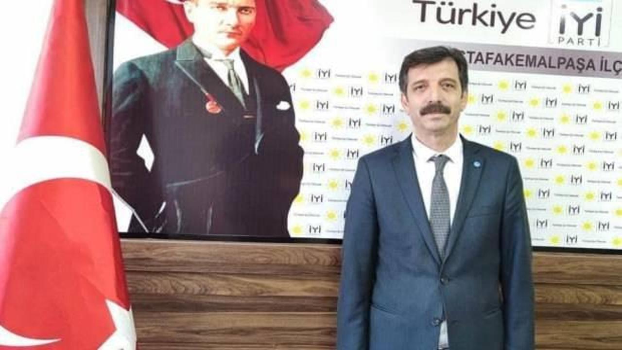 İYİ Parti Mustafakemalpaşa İlçe Başkanı Tevfik Demir istifa etti