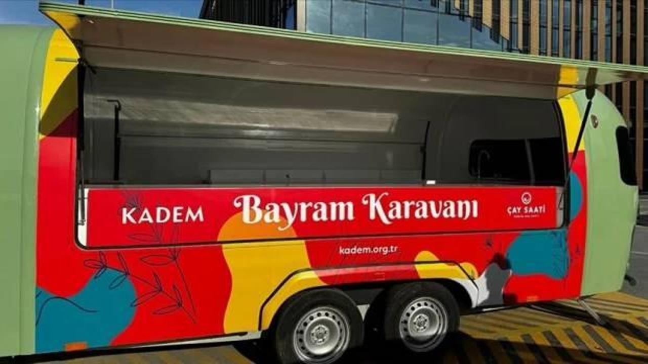 KADEM, depremzedelere “Bayram Karavanı”yla hizmet verecek