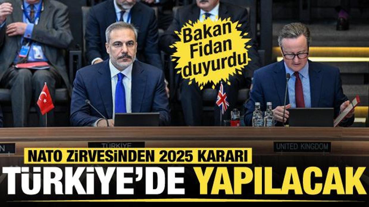 NATO Dışişleri Bakanları Gayriresmi 2025 Toplantısı Türkiye’de yapılacak